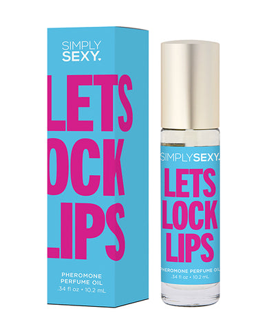 Simply Sexy Pheromone Perfume Oil Roll On - .34 oz Let's Lock Lips