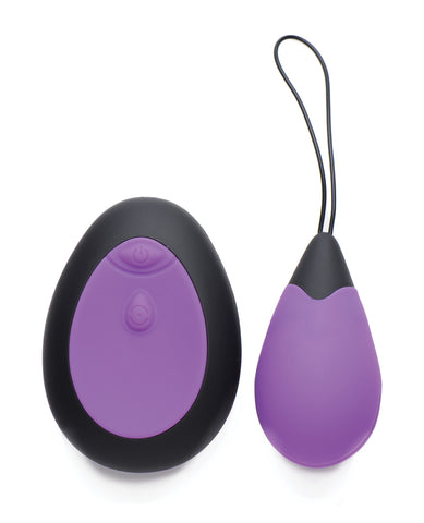 Bang! 10X Silicone Vibrating Egg - Purple