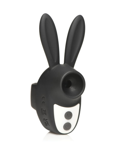 Shegasm Sucky Bunny Clit Stimulator - Black