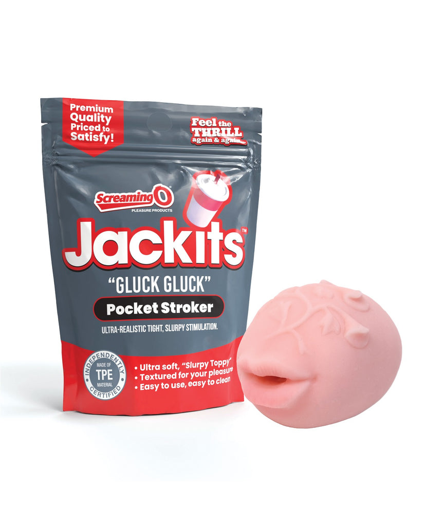 Screaming O Jackits Gluck Gluck Pocket Stroker