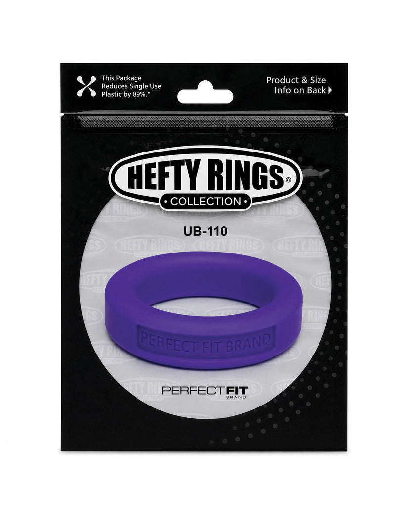 Perfect Fit Hefty Ring 1.4" Silicone - Purple