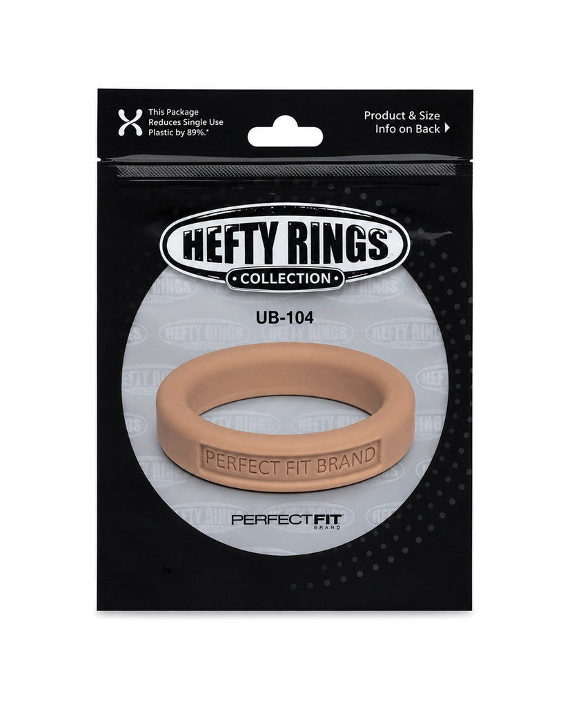 Perfect Fit Hefty Ring 1.4" Silicone - White