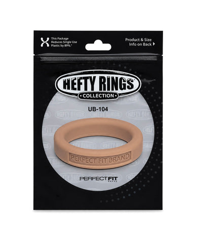 Perfect Fit Hefty Ring 1.4" Silicone - White