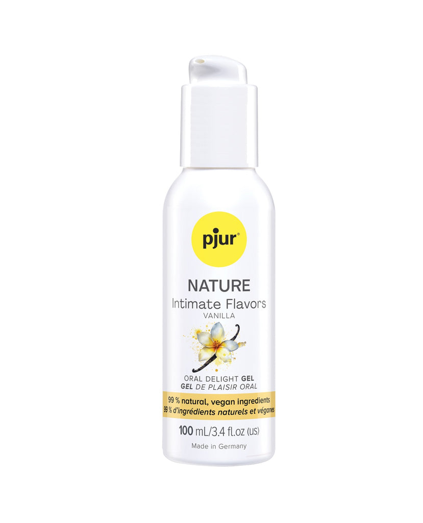 Pjur NATURE Intimate Flavors Oral Delight Gel - Vanilla 100 ml Bottle