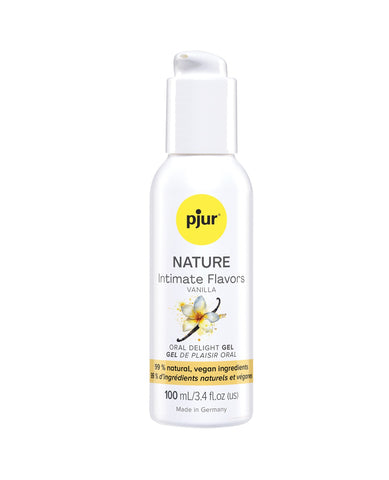 Pjur NATURE Intimate Flavors Oral Delight Gel - Vanilla 100 ml Bottle