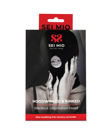 Sei Mio Hoodwinked & Kinked Deprivation Hood w/Blackout Panel