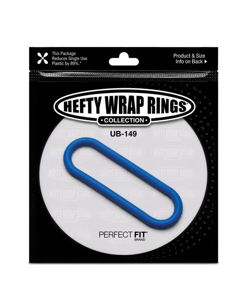 Perfect Fit Hefty Wrap Ring 9" Silicone - Blue