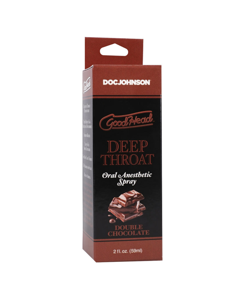 GoodHead Deep Throat Spray - 2 oz Double Chocolate