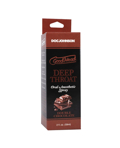 GoodHead Deep Throat Spray - 2 oz Double Chocolate