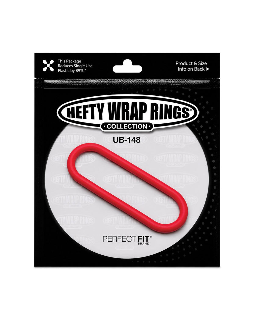 Perfect Fit Hefty Wrap Ring 9" Silicone - Red