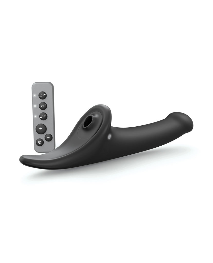 Strap On Me Multi Orgasm Dildo - Black Medium