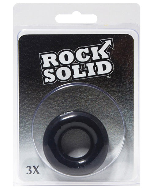 Rock Solid 3" Black Donut Ring