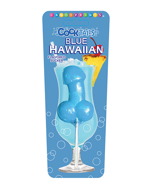 Cocktails Flavored Sucker - Blue Hawaiian