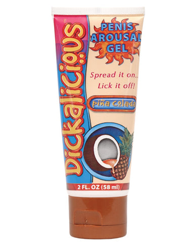 Dickalicious Penis Arousal Gel  2 Oz - Pina Colada