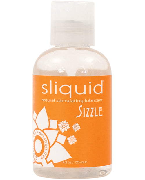 Sliquid Sizzle Warming Lube Glycerine & Paraben Free - 4.2 Oz