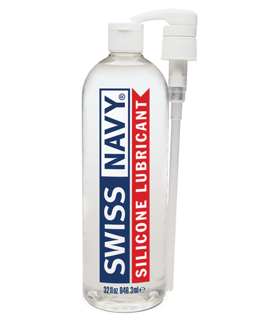 Swiss Navy Lube Silicone - 32 Oz