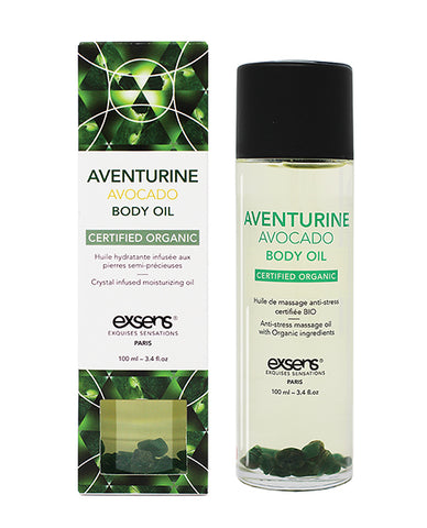 Exsens Organic Body Oil W-stones - Adventure Avocado 100 Ml
