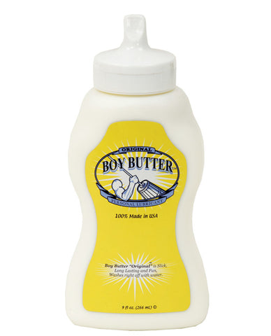 Boy Butter Churn Style  - 9 Oz Squeeze Bottle