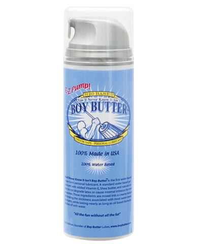 Boy Butter H2o Based - 5 Oz Pump