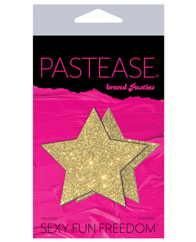 Pastease Glitter Star - Gold O-s