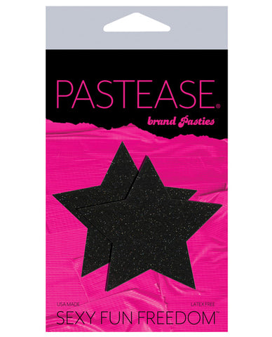 Pastease Glitter Star - Black O-s