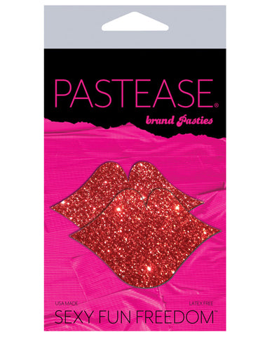 Pastease Glitter Lips - Red O-s