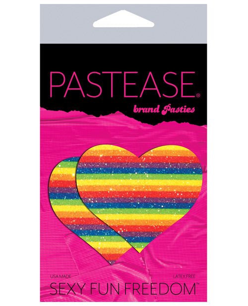 Pastease Glitter Heart -rainbow O-s