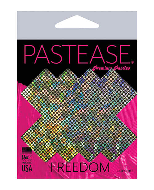 Pastease Disco Glitter Plus X  - Silver O-s