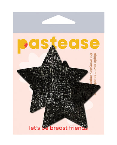 Pastease Premium Glitter Star - Black O/s