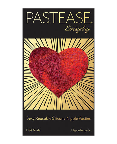 Pastease Reusable Liquid Heart - Red O-s