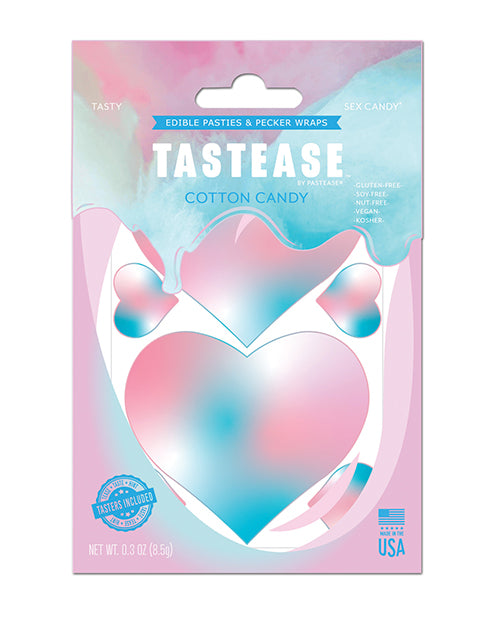 Pastease Tastease Edible Pasties & Pecker Wraps - Cotton Candy O-s