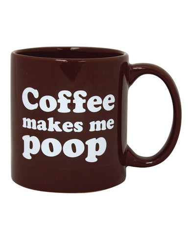 Attitude Mug Coffee Makes Me Poop - 22 Oz