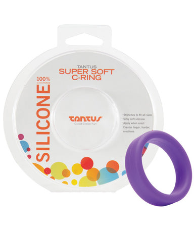 Tantus 1.5" Supersoft C Ring - Purple