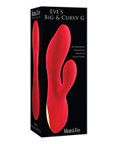 Adam & Eve Eve's Big & Curvy G Dual Stimulating Vibe - Red-gold