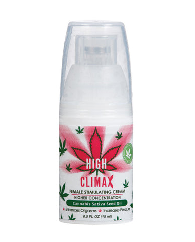 High Climax Female Stimulant W-hemp Seed Oil - .5 Oz