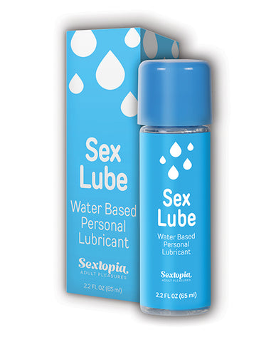 Sextopia Sex Lube Water Based Personal Lubricant - 2.2 oz Bottle