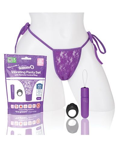 Screaming O My Secret 4t Panty Vibe W/remote  - Grape