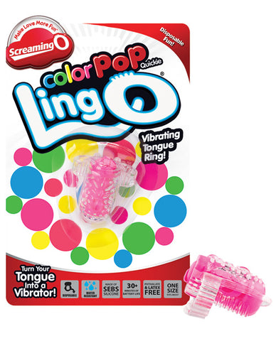 Screaming O Color Pop Quickie Lingo - Pink