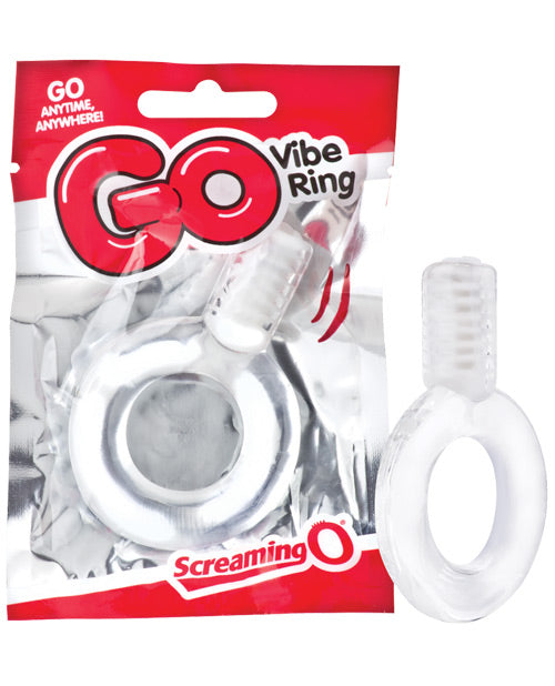 Screaming O Go Vibe Ring - Clear