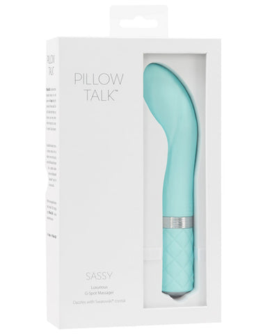 Pillowtalk Sassy G Spot Vibrator - Teal