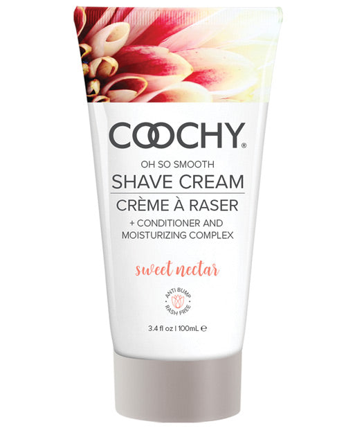 Coochy Shave Cream - 3.4 Oz Sweet Nectar