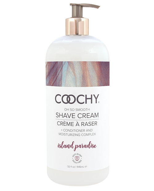 Coochy Shave Cream - 32 Oz Island Paradise