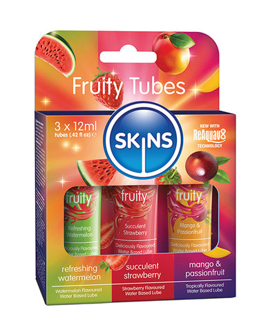 Skins Fruity Tubes - 12 ml Tubes Pack of 3