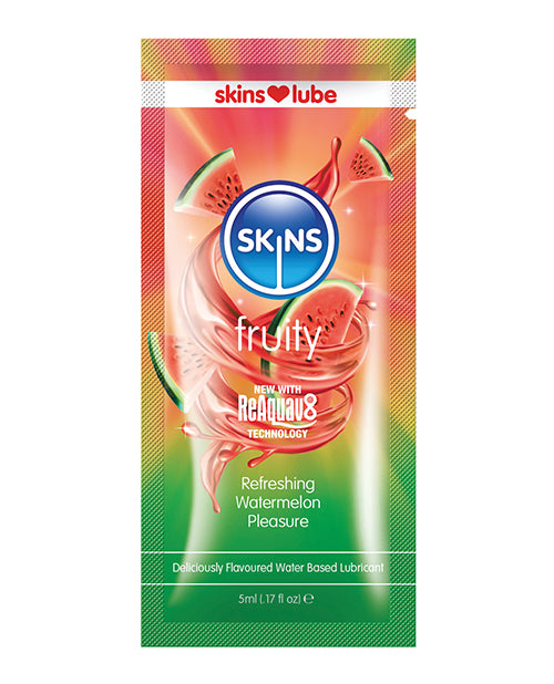 Skins Water Based Lubricant - 5 Ml Foil Watermelon