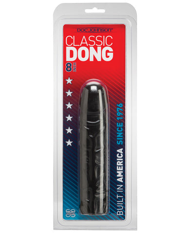 8" Classic Dong - Black
