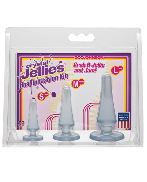 Crystal Jellies Anal Initiation Kit - Clear