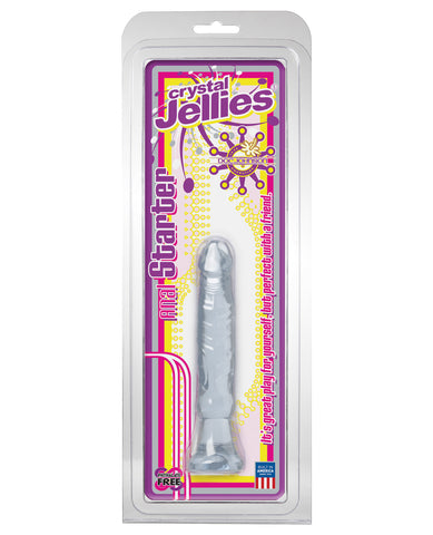 Crystal Jellies 6" Anal Starter - Clear