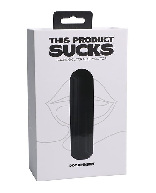 This Product Sucks Lipstick Suction Toy - Black