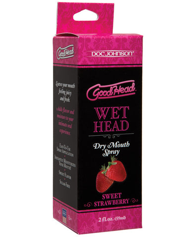 Goodhead Wet Head - 2 Oz Spray Bottle Strawberry