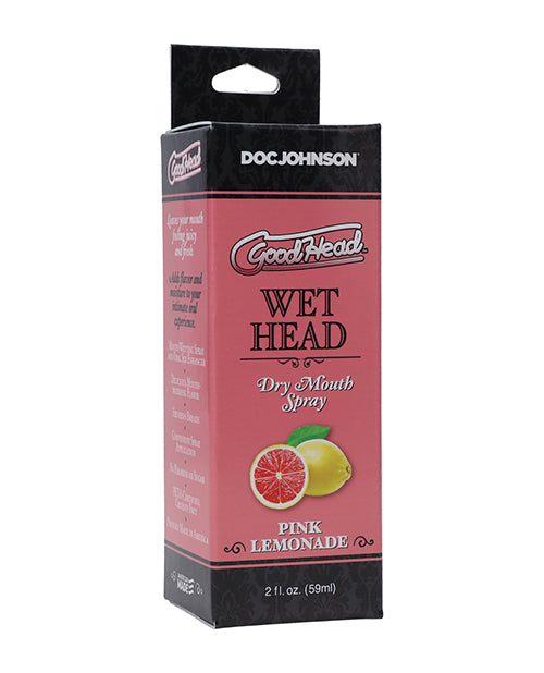 Goodhead Wet Head Dry Mouth Spray - 2 Oz Pink Lemonade